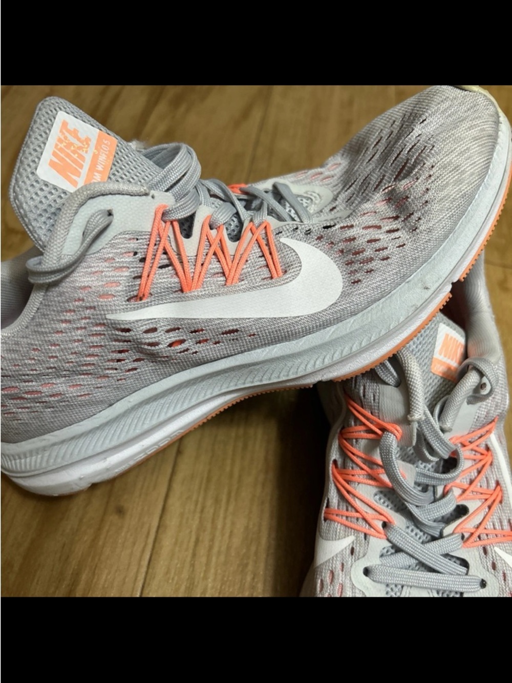 Nike Women’s Lightweight White & Coral Running Shoes - Picture 5 of 8